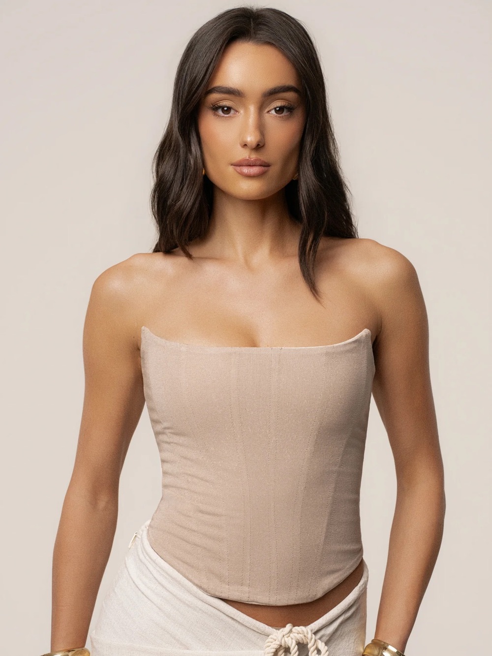 JLUXLABEL | Natural Fenix Reversible Corset - Picture 11 of 16